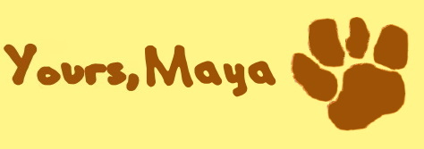 Unterschrift von Maya